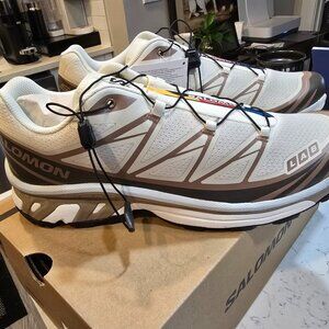 Salomon L47582200 XT-6 ICE Portabella Almond Milk Sneakers Men's SIZE 13 NEW